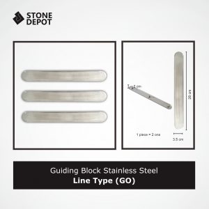 guiding_block_line type_Stainless steel_garis_1