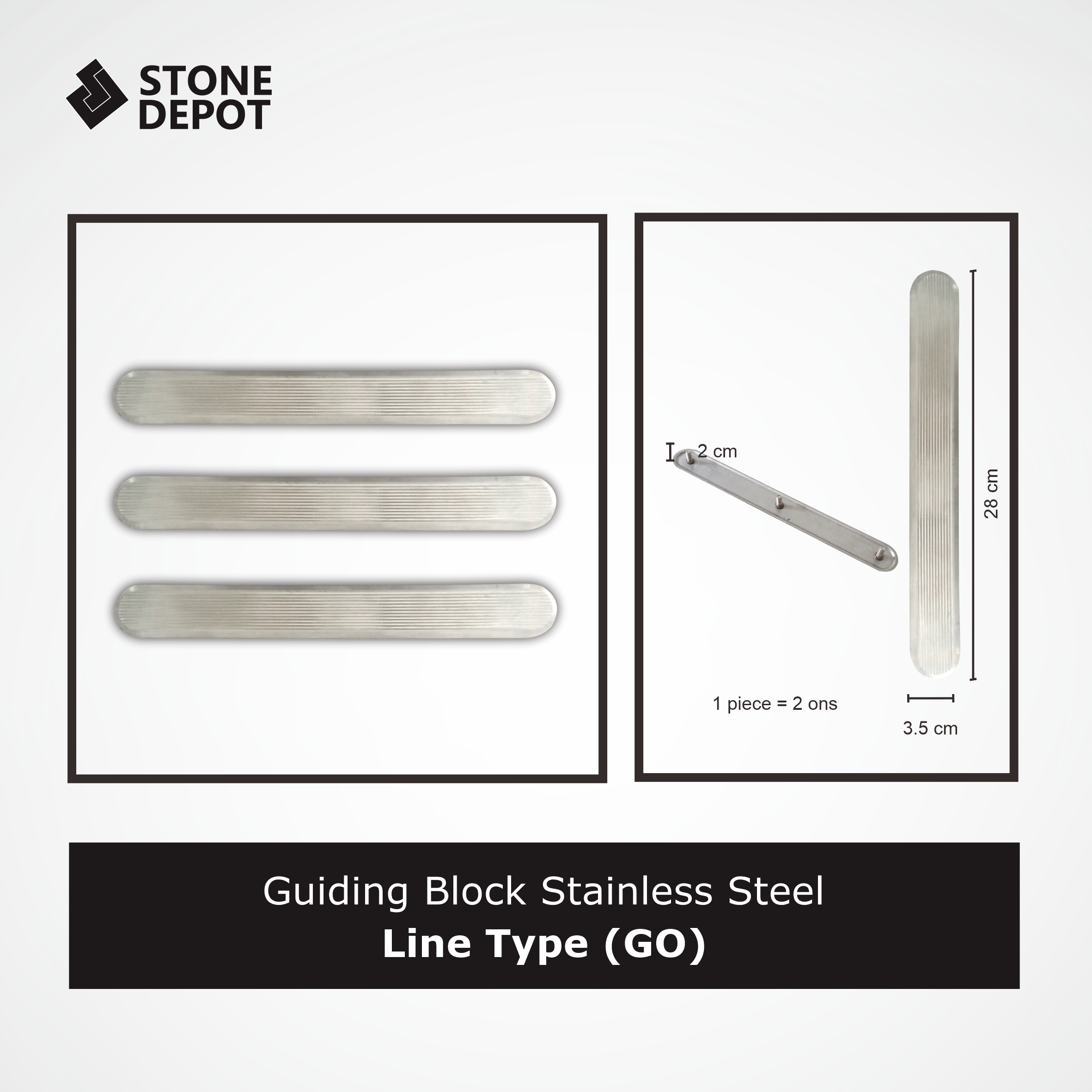guiding_block_line type_Stainless steel_garis_1