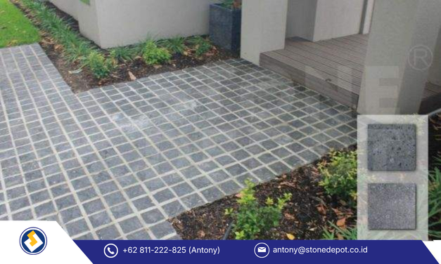 Ragam Ide Tampilan Carport Batu Alam Terbaru 2021