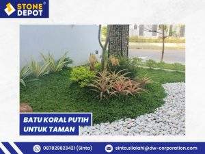Batu Koral Sikat untuk Taman - 2