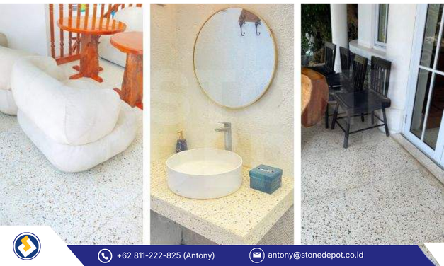 Keunikan Teraso White Pop dalam Desain Interior Kafe Huis, Kuningan
