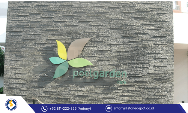 Aplikasi Batu Andesit Dalam Arsitektur Modern