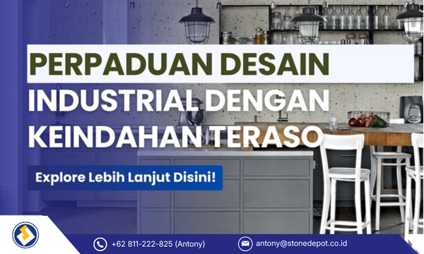Perpaduan Desain Industrial dengan Keindahan Teraso