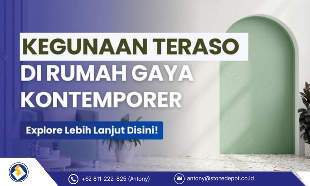Kegunaan Teraso di Rumah Gaya Kontemporer