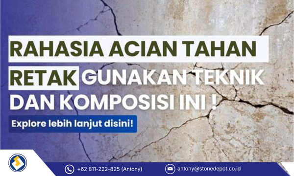 Rahasia Acian Tahan Retak! Gunakan Komposisi & Teknik Ini!
