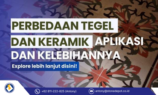 Perbedaan Tegel dan Keramik: Kelebihan dan Aplikasinya