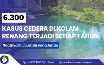 Bahaya Cedera Kolam Renang, Penting Memilih Lantai Yang Aman