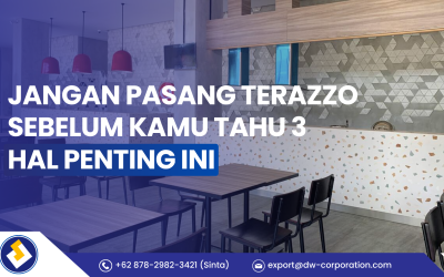 3 Hal yang Wajib Kamu Tahu Sebelum Pakai Terazzo