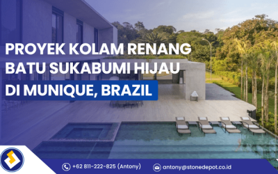 Proyek Kolam Renang Batu Sukabumi Hijau di Munique, Brazil
